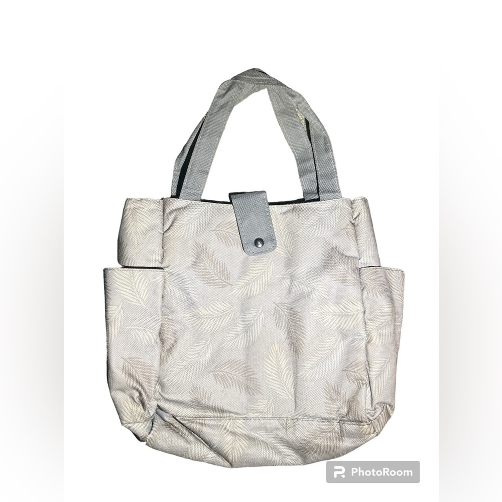 Grey Insulated Lunch Tote